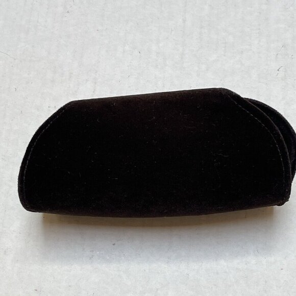 Tom Ford Sunglasses Eyeglasses Case Dark Brown Velvet Soft Magnetic Travel main image 5